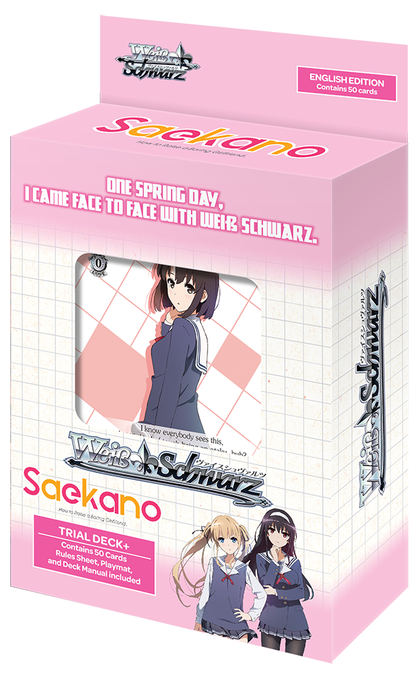 Saekano: How to Raise a Boring Girlfriend Weiss Schwarz Trial Deck+ (English)