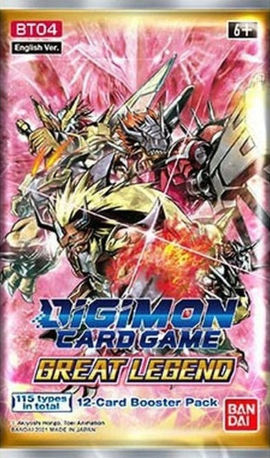 Digimon Card Game - BT04 - Great Legend Booster