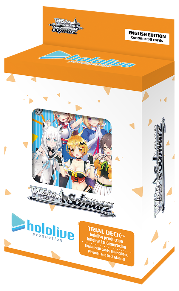 Hololive Production 1st Generation Weiss Schwarz Trial Deck+ (English)