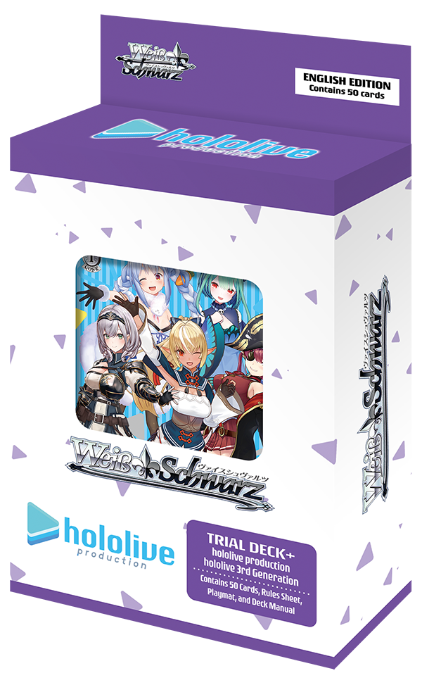 Hololive Production 3rd Generation Weiss Schwarz Trial Deck+ (English)