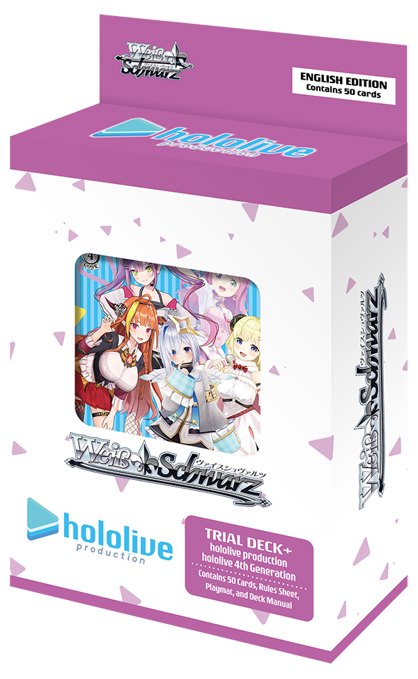 Hololive Production 4th Generation Weiss Schwarz Trial Deck+ (English)