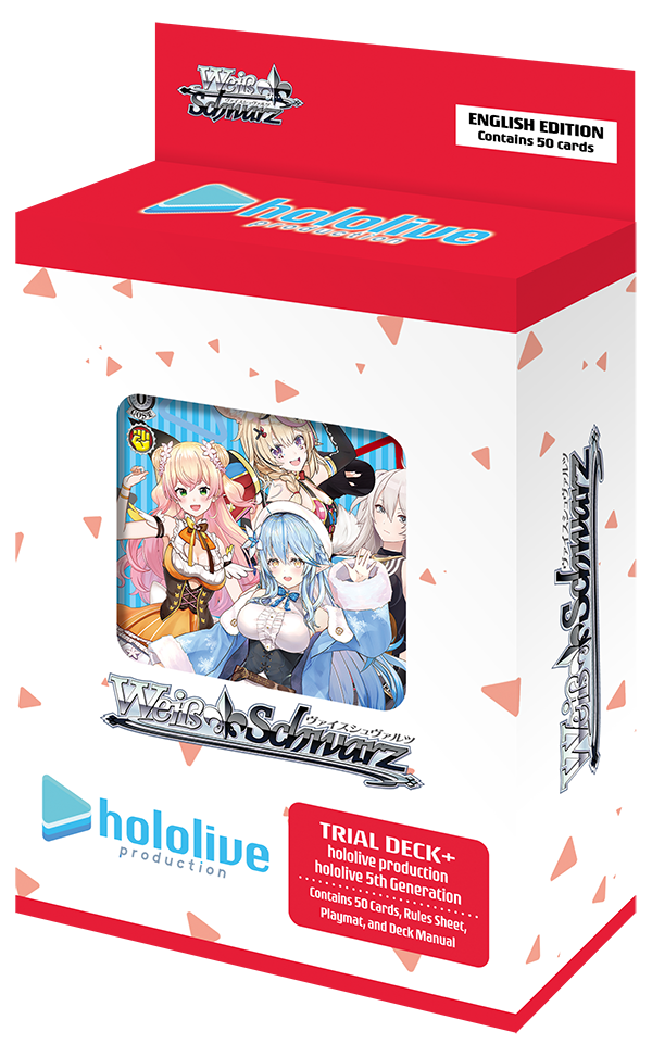 Hololive Production 5th Generation Weiss Schwarz Trial Deck+ (English)